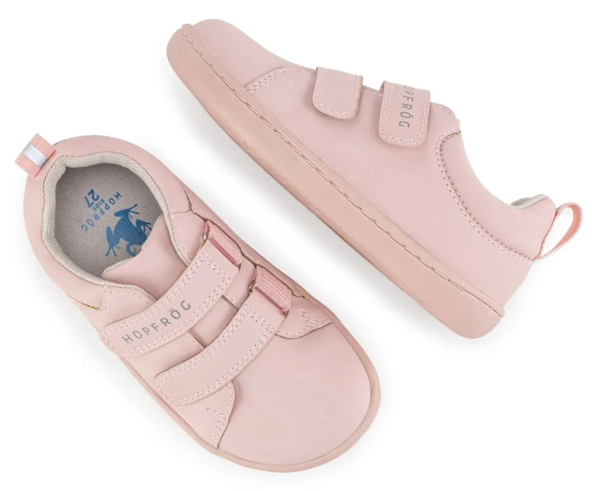 HopFrög ~ Smart Walker Junior Sneaker Vegan ~ Super Matt Pink