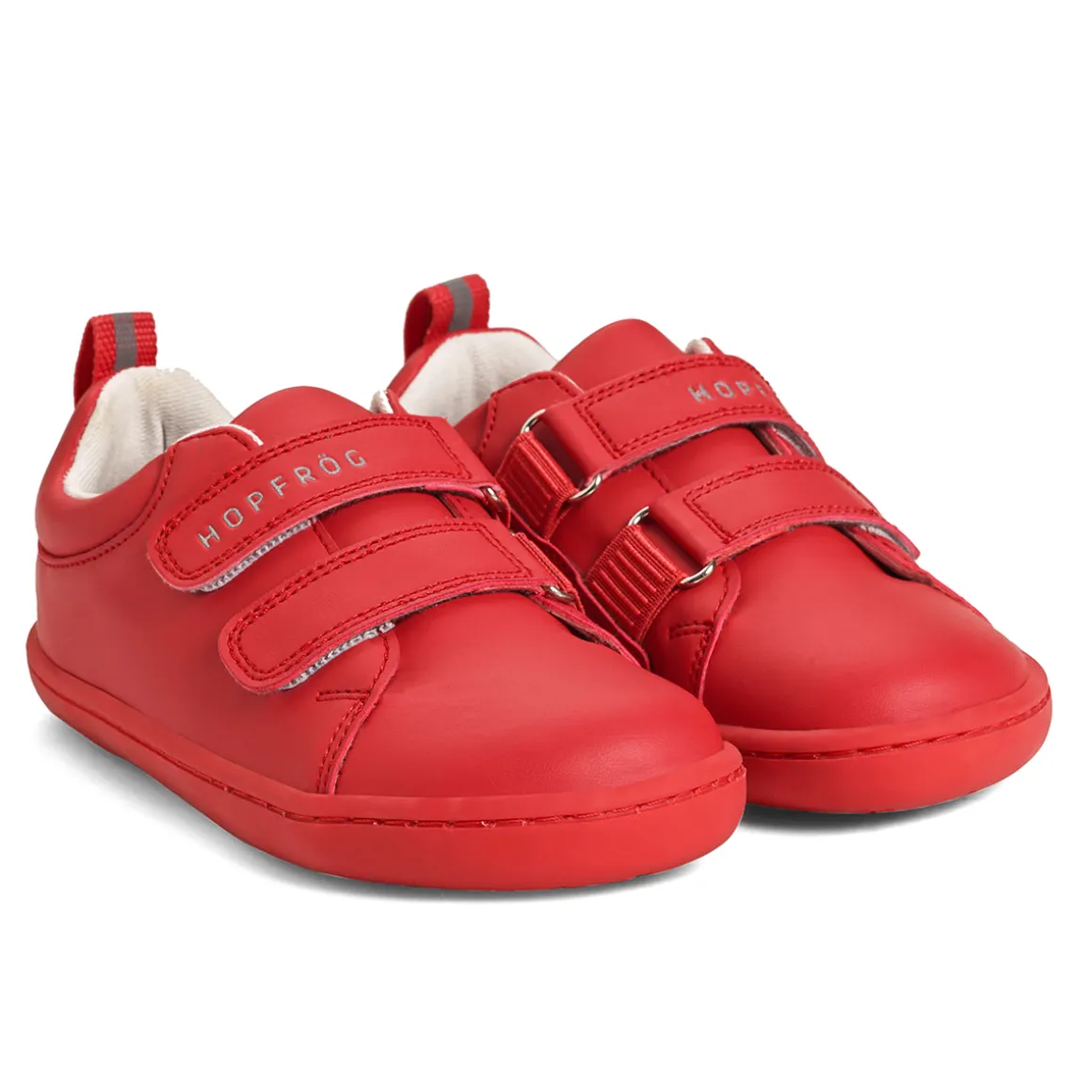 HopFrög ~ Smart Walker Junior Sneaker Vegan ~ Red Light