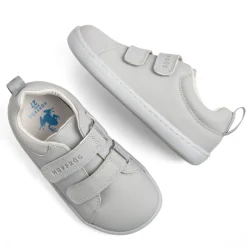 HopFrög ~ Smart Walker Junior Sneaker Vegan ~ Cool Gray