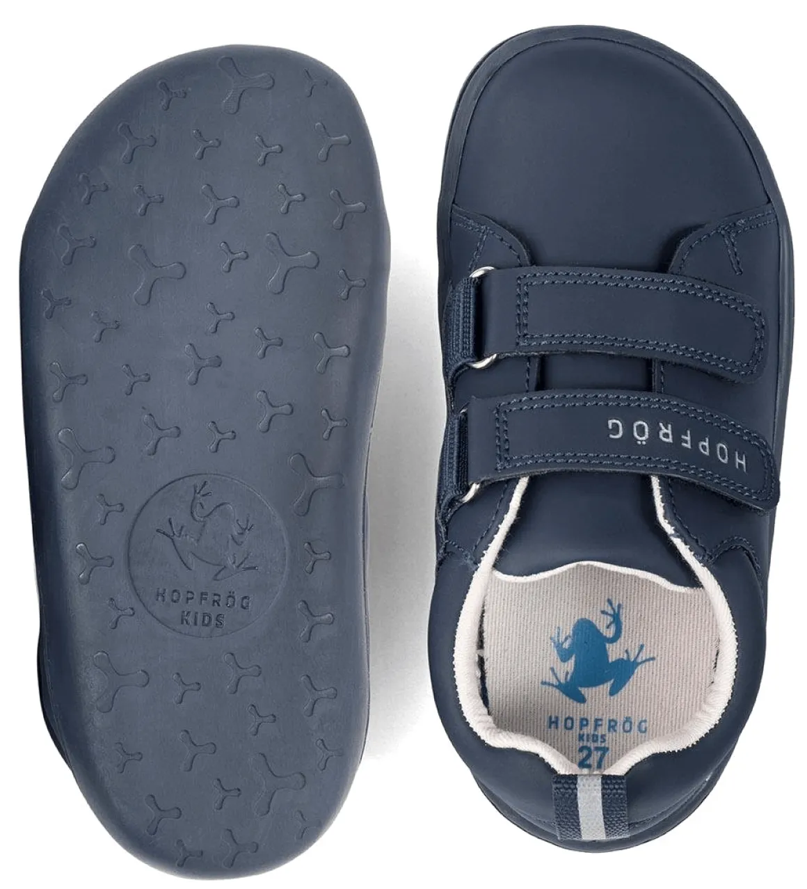 HopFrög ~ Smart Walker Junior Sneaker Vegan ~ Navy