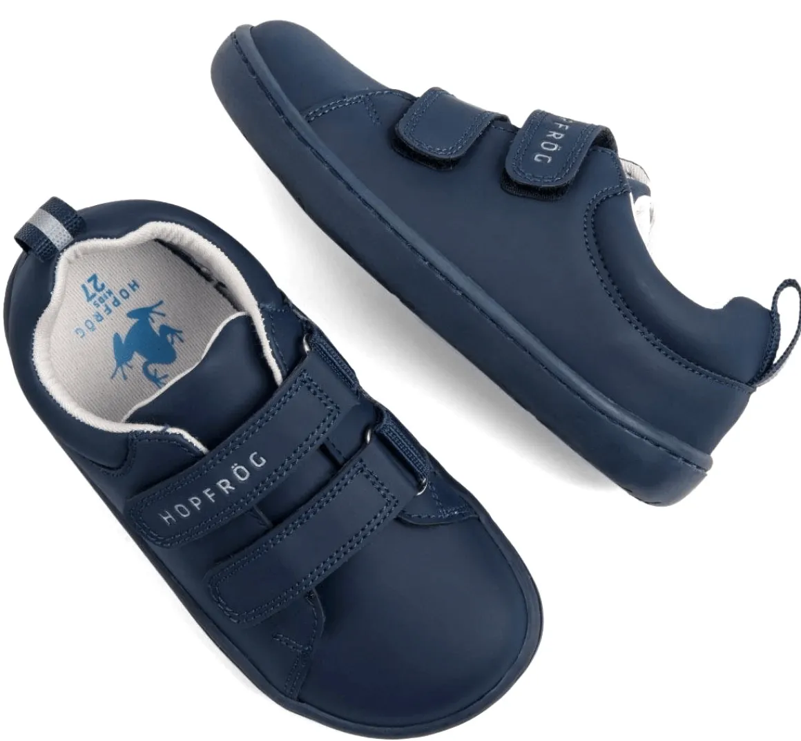 HopFrög ~ Smart Walker Junior Sneaker Vegan ~ Navy