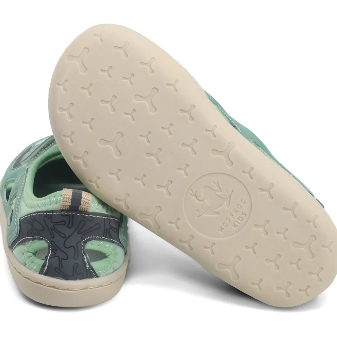 HopFrög ~ Smart Walker Outdoor Sandale ~ Green Duo