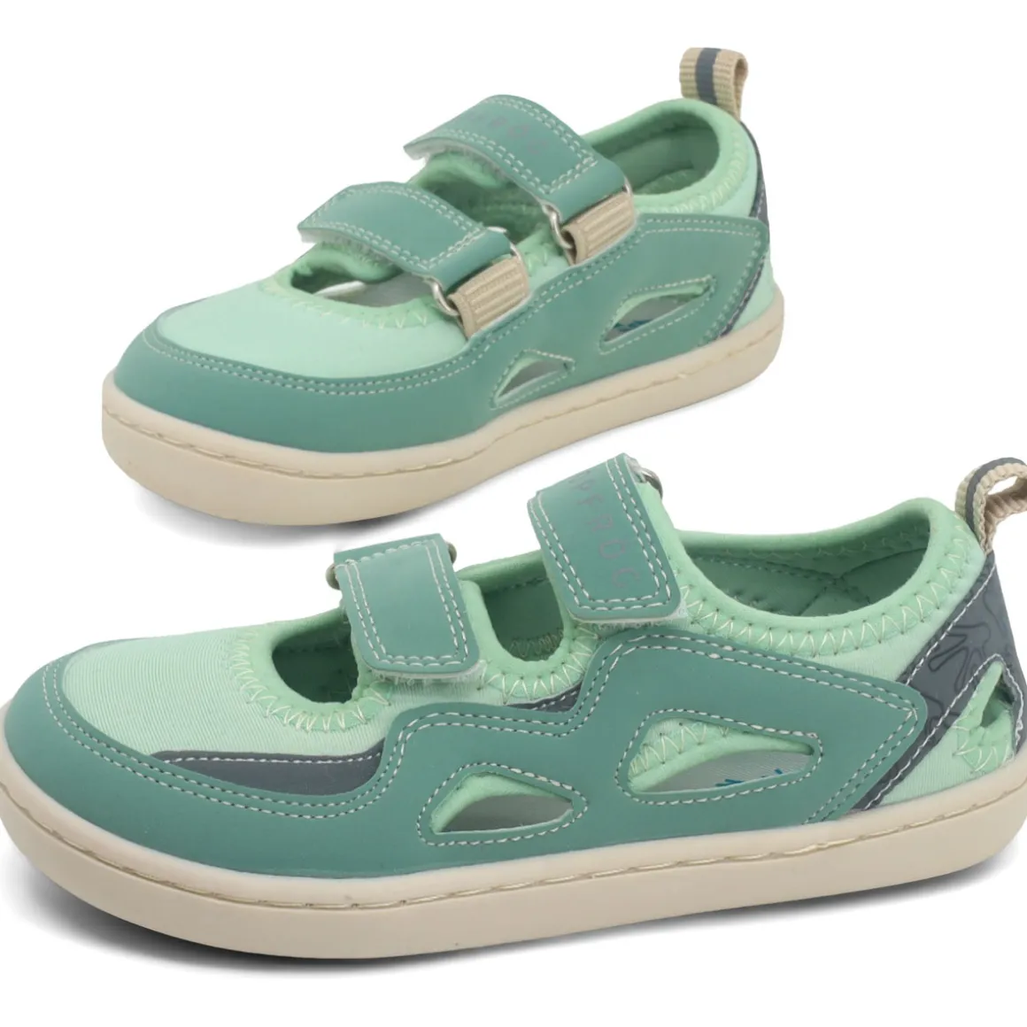 HopFrög ~ Smart Walker Outdoor Sandale ~ Green Duo