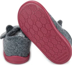 Igor ~ Homie Fleece Hausschuh ~ Katze Grau