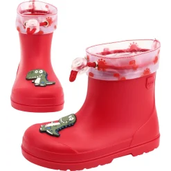 Igor ~ Mendi Regenstiefel ~ Dino Rot