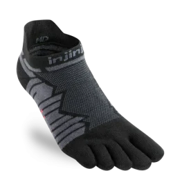 Injinji ~ Zehensocke Ultra Run No Show ~ Onyx