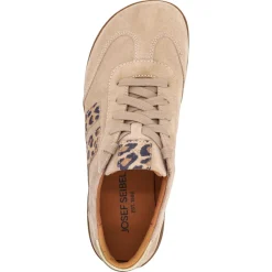 Josef Seibel ~ Cassandra LowCut Sneaker ~ Beige Leo
