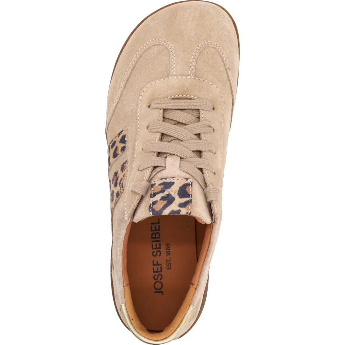 Josef Seibel ~ Cassandra LowCut Sneaker ~ Beige Leo