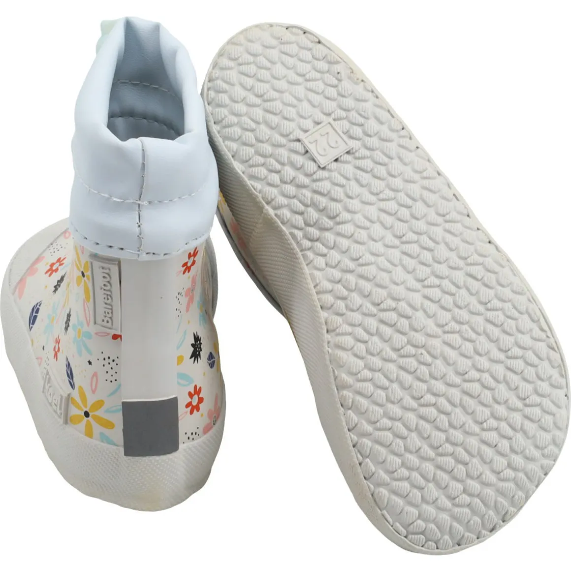Koel baby ~ Gummistiefel ~ Blumen Weiß