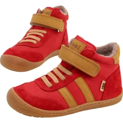 Koel bare ~ Daniel 2.0 MidCut Sneaker Wollfleece + Tex ~ Red