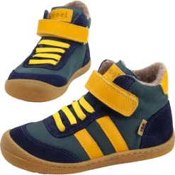 Koel bare ~ Daniel 2.0 MidCut Sneaker Wollfleece + Tex ~ Blue