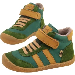 Koel bare ~ Daniel 2.0 MidCut Sneaker Wollfleece + Tex ~ Green