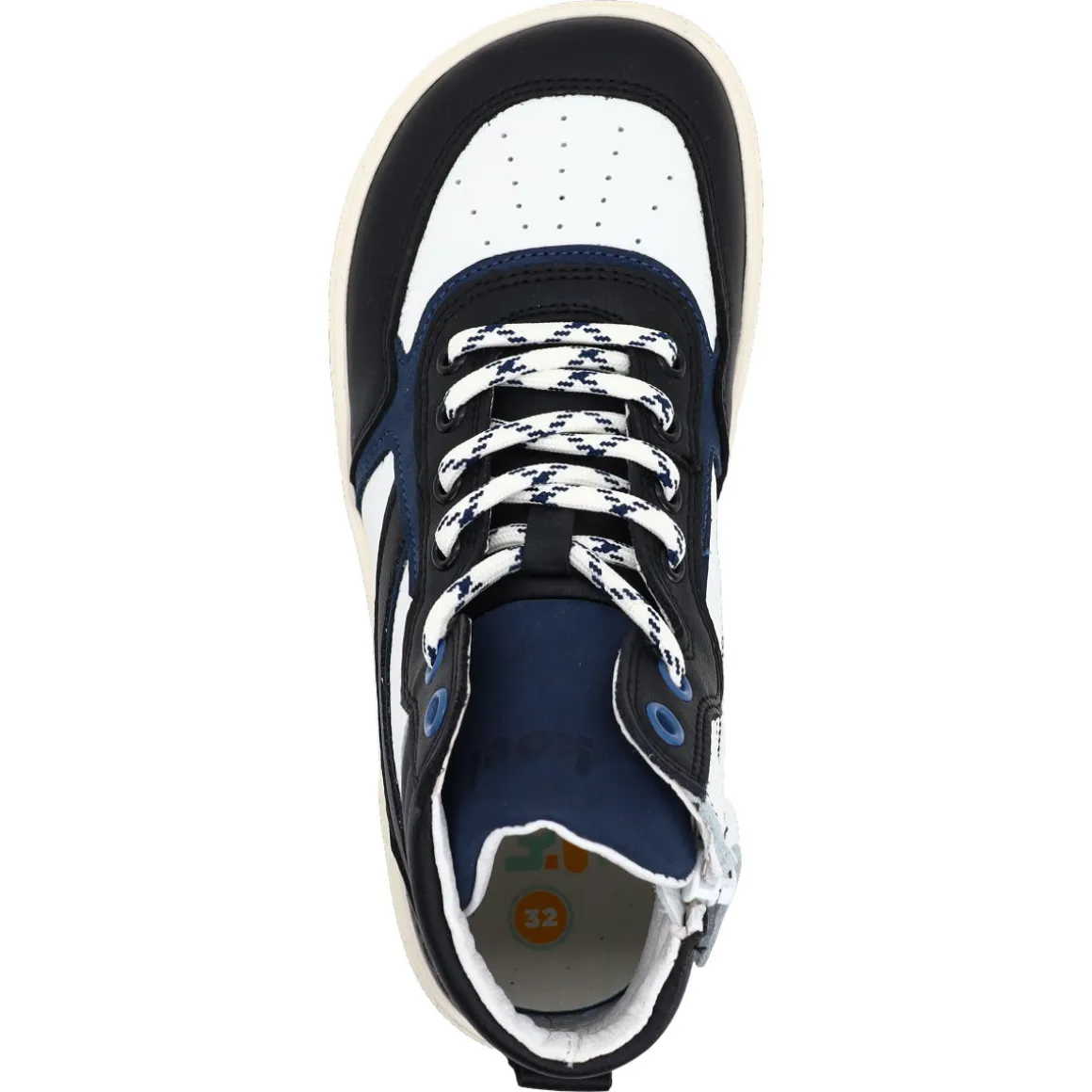 Koel bare ~ Danish MidCut Sneaker ~ Blue