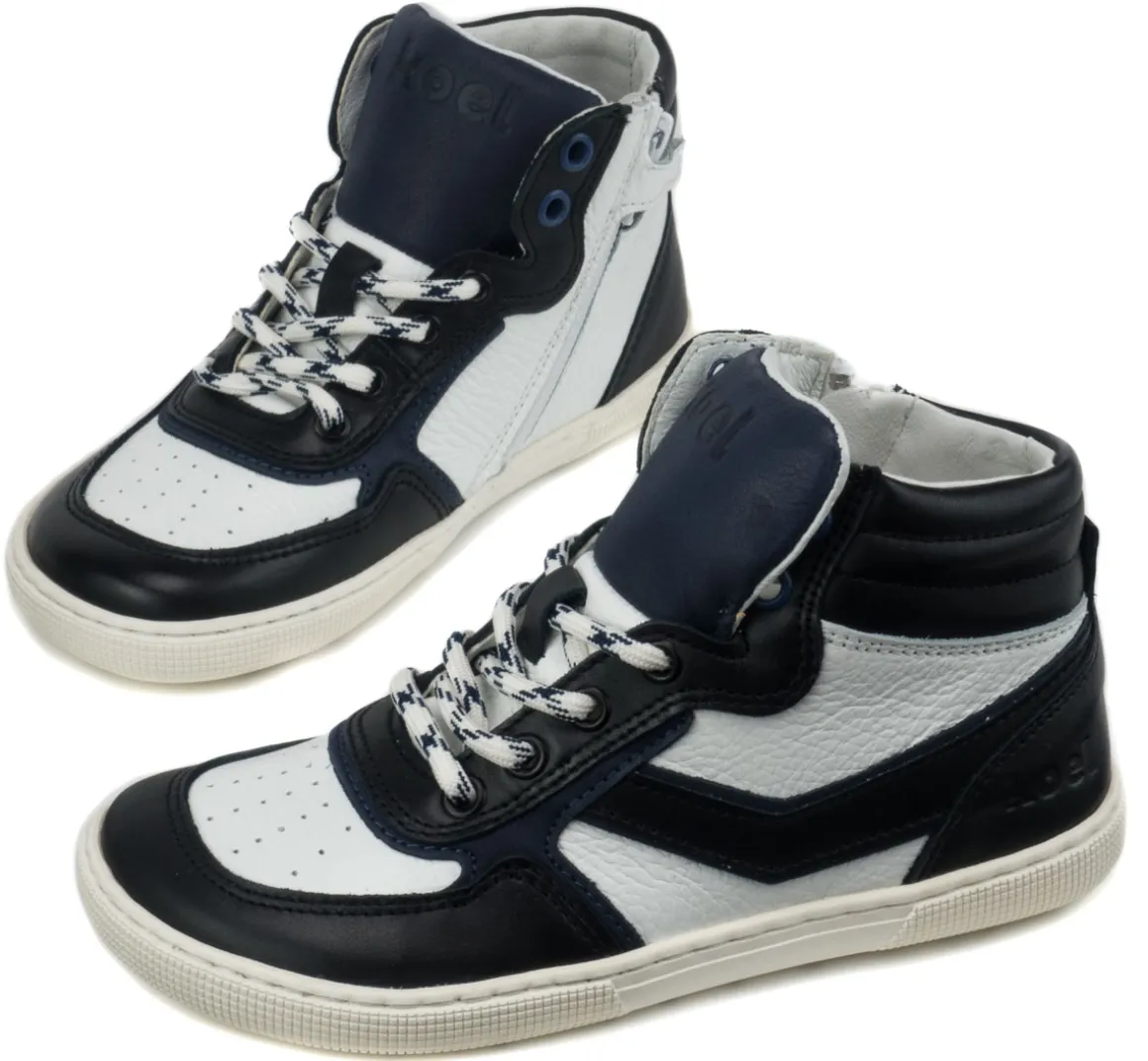 Koel bare ~ Danish MidCut Sneaker ~ Blue