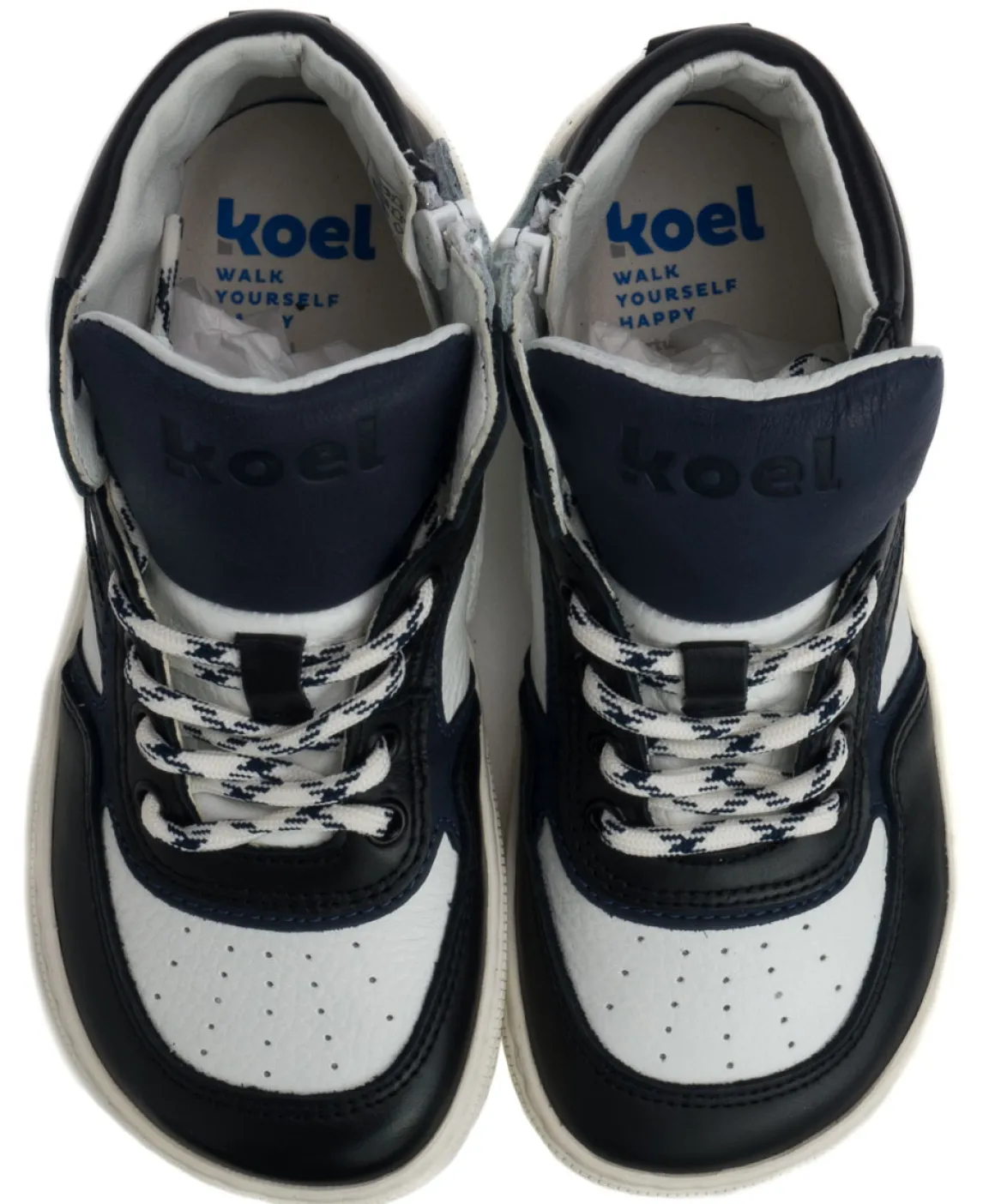 Koel bare ~ Danish MidCut Sneaker ~ Blue