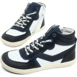 Koel bare ~ Danish MidCut Sneaker ~ Blue