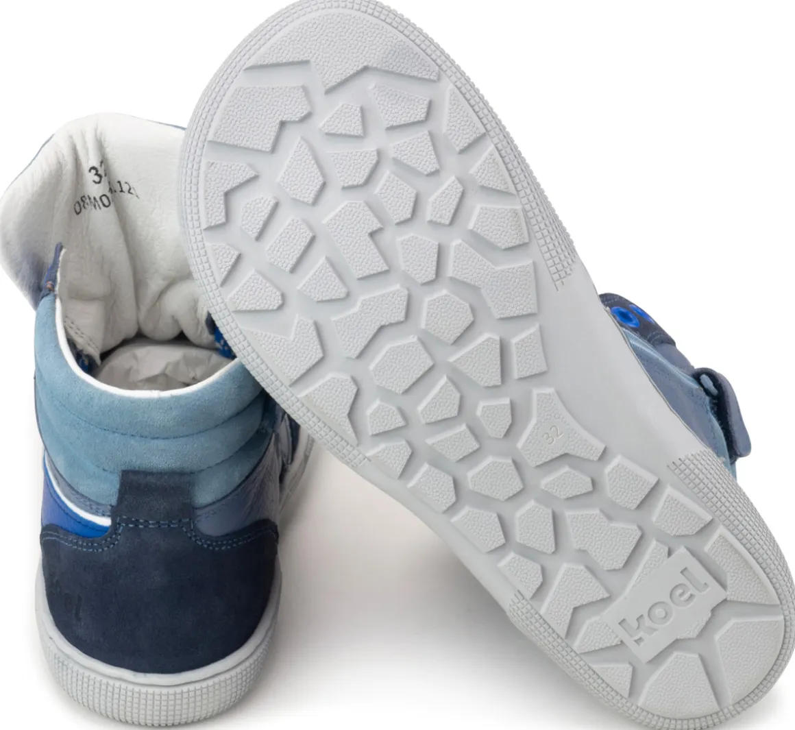 Koel bare ~ Danish MidCut Sneaker ~ Celeste
