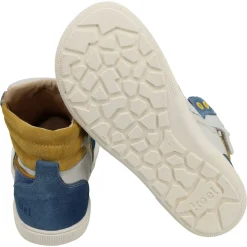 Koel bare ~ Danish MidCut Sneaker ~ Yellow/Blue