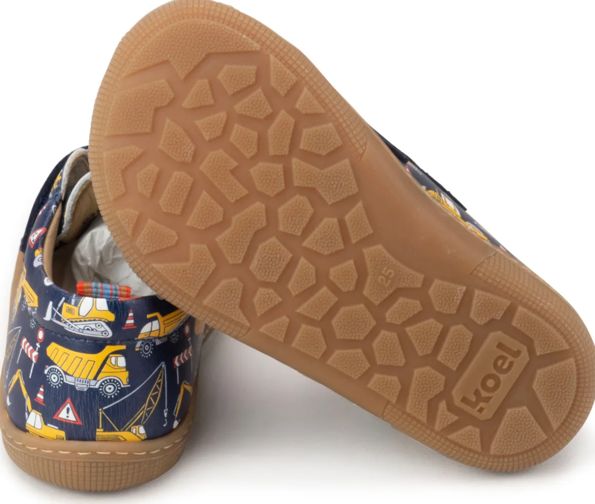 Koel bare ~ Danny LowCut Klettschuh ~ Baustelle Blau