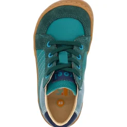 Koel bare ~ Dion Leder MidCut Schnürer ~ Turquoise