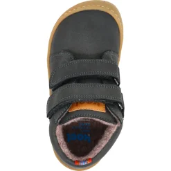 Koel bare ~ Don MidCut Klettschuh Wollfleece ~ Dark Grey