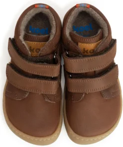 Koel bare ~ Don MidCut Klettschuh Wollfleece ~ Chocolate