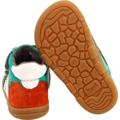 Koel bare+ ~ Kali MidCut Klettschuh Wollfleece + Tex ~ Green