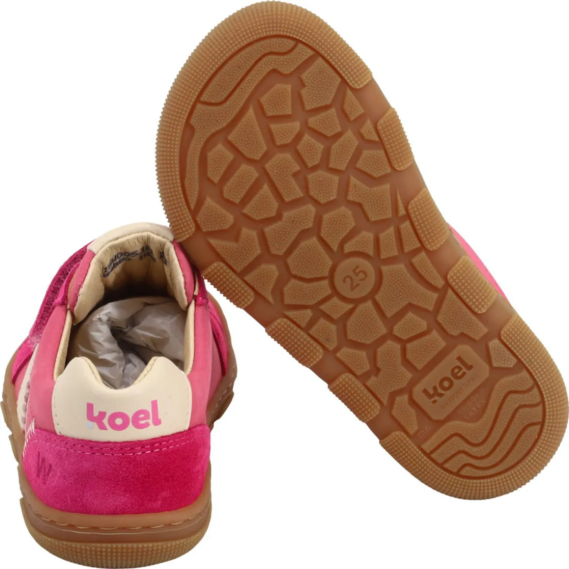 Koel bare+ ~ Kobi II LowCut Klettschuh ~ Fuchsia