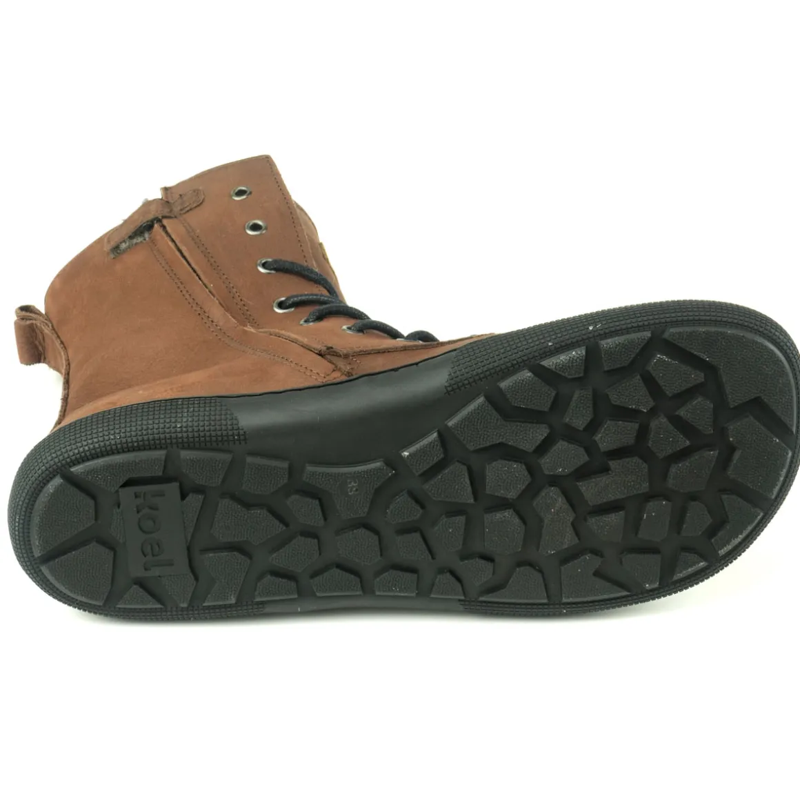 Koel bare |mid ~ Faro Schnürstiefel Winter ~ Chocolate