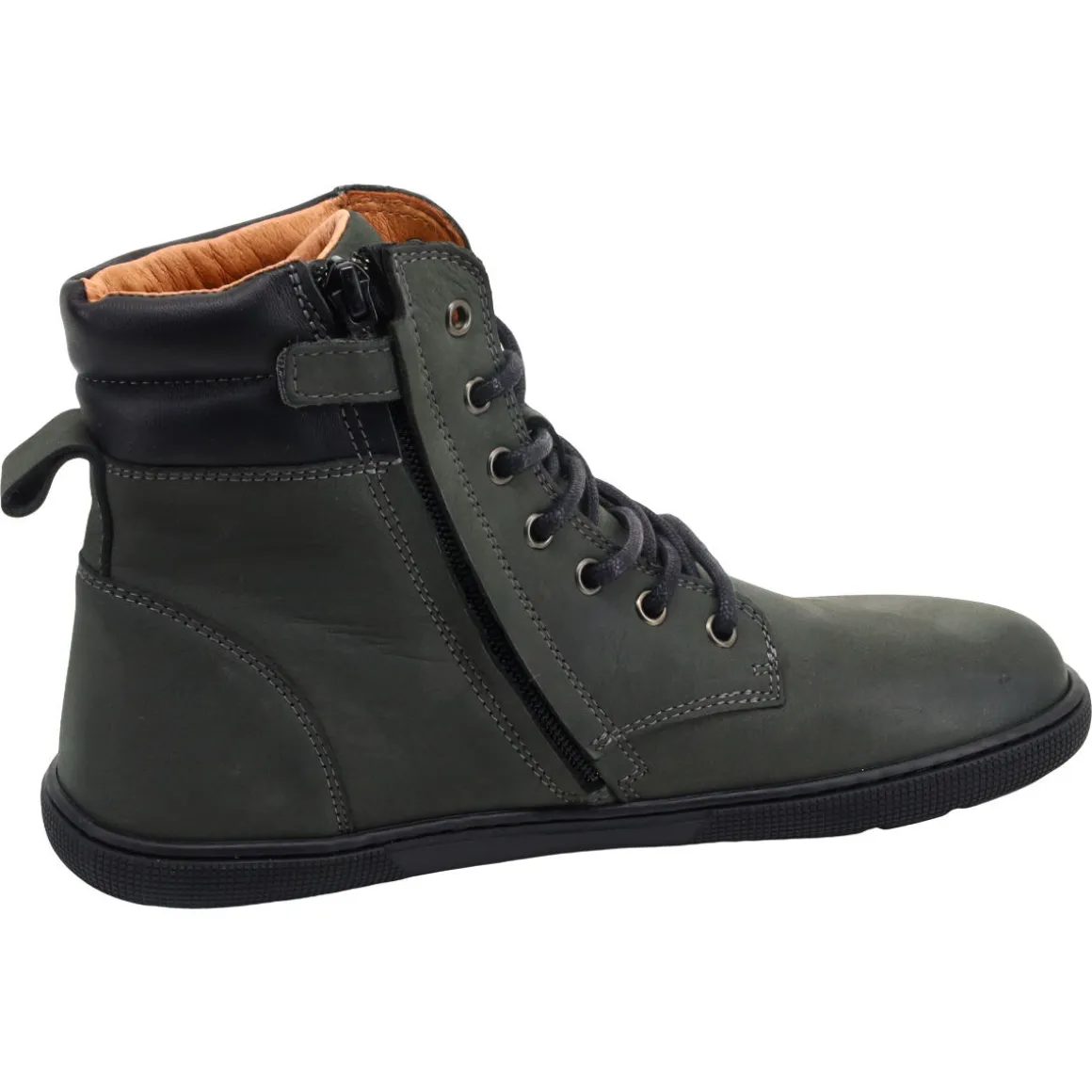 Koel bare |mid ~ Florence Stiefel Schnürer ~ Dark Grey