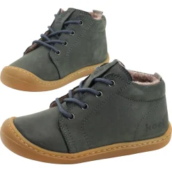 Koel classic ~ Ben MidCut Schnürschuh Wollfleece ~ Dark Grey