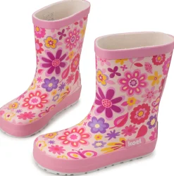 Koel ~ Gummistiefel ~ Blumen Pink