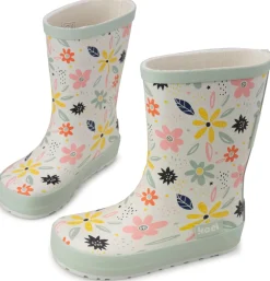 Koel ~ Gummistiefel ~ Blumen Weiß