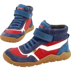 Koel outdoor |kid ~ Rami HighCut Wollfleece + Tex ~ Blue & Red