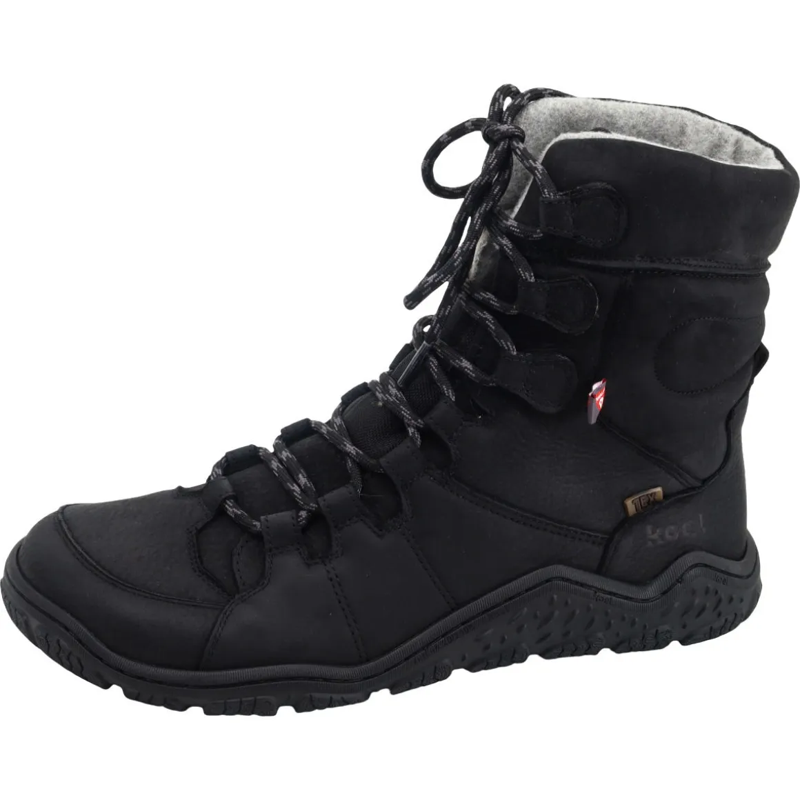 Koel outdoor |max ~ Riso Schnürstiefel Wollfleece + TEX ~ Black