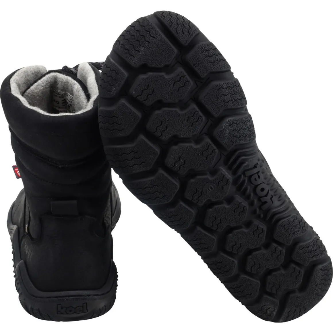 Koel outdoor |max ~ Riso Schnürstiefel Wollfleece + TEX ~ Black