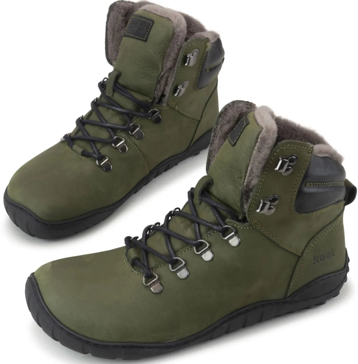 Koel Santi |max ~ Porter HighCut Schnürer Winter ~ Khaki