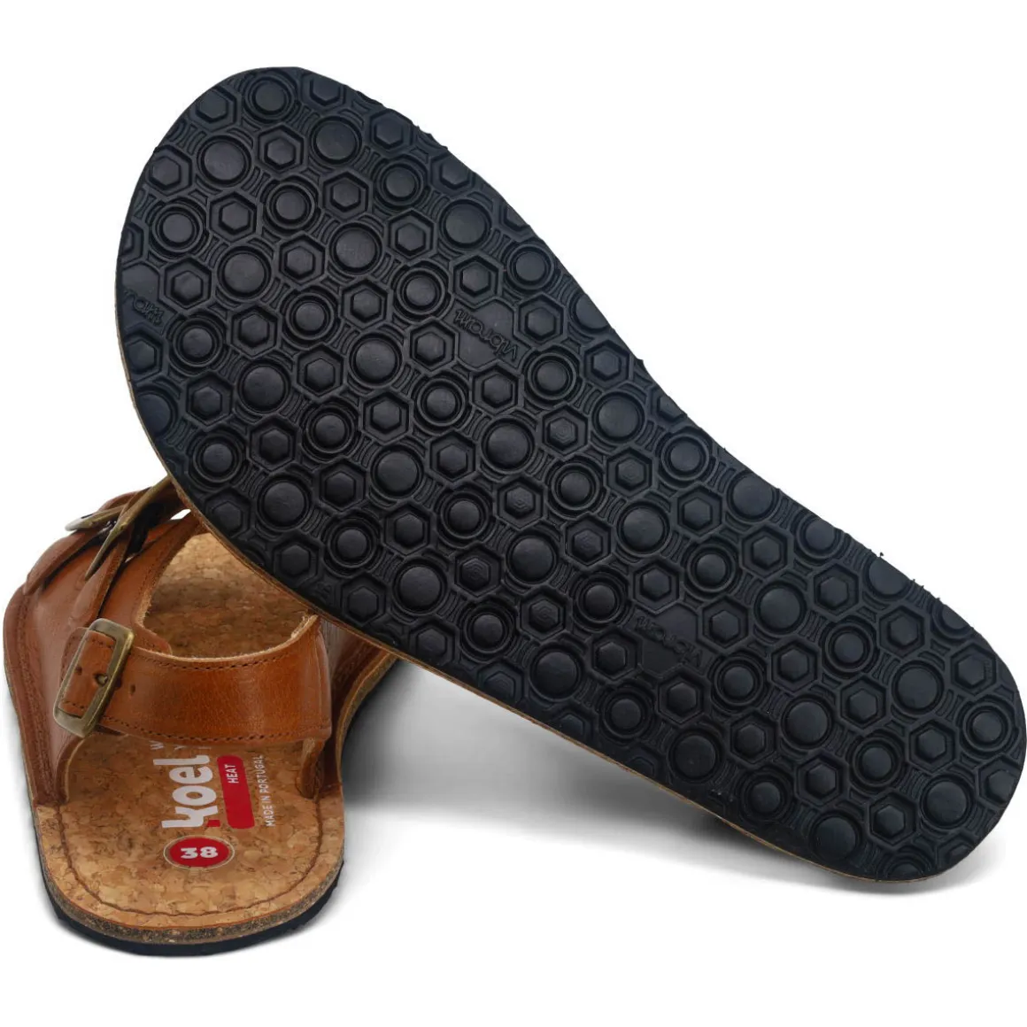 Koel Vibram ~ Ada Sandale ~ Cognac