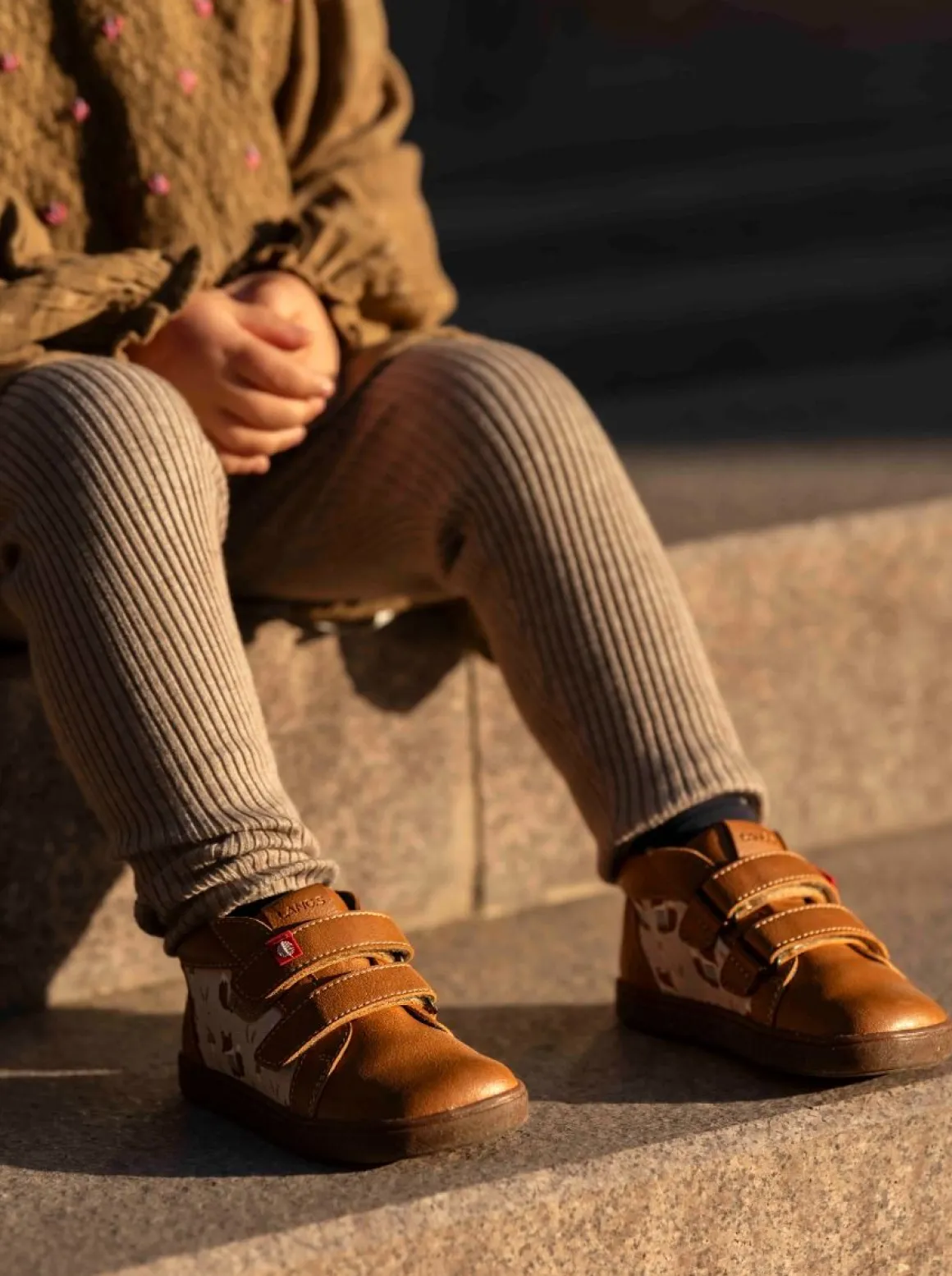 LANG.S Kids ~ Firefly MidCut Vegan Warm ~ Walnut