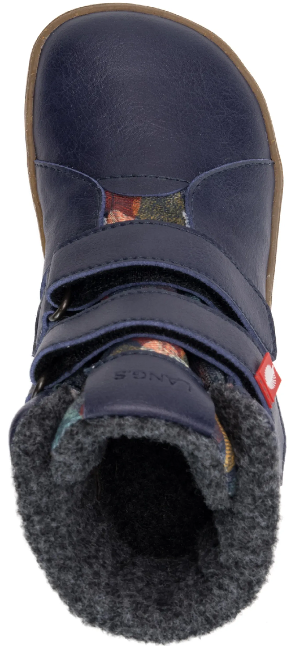 LANG.S Kids ~ Geo Boot Vegan Winter + Tex ~ Blue