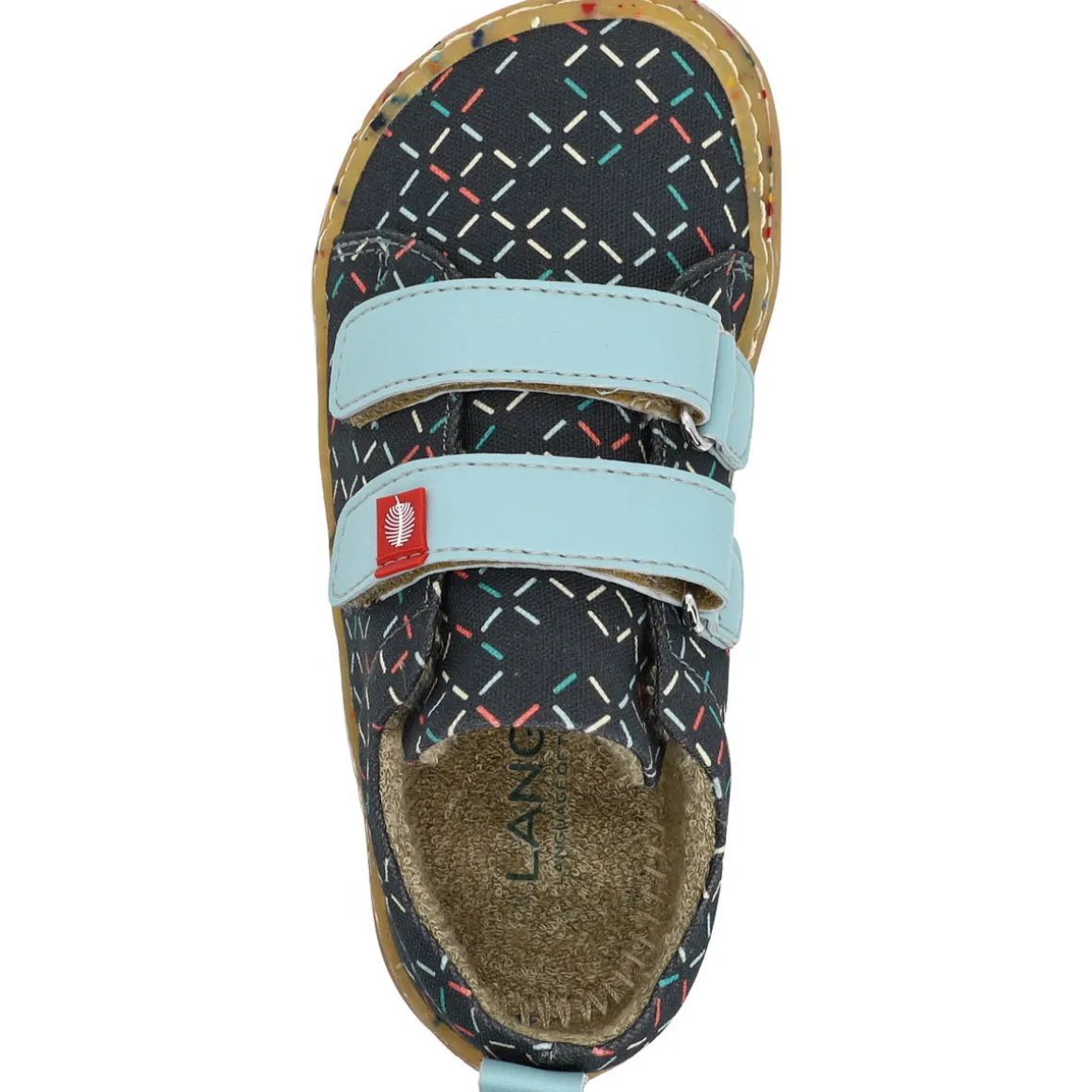 LANG.S Kids ~ Harlequin LowCut Vegan ~ Confetti