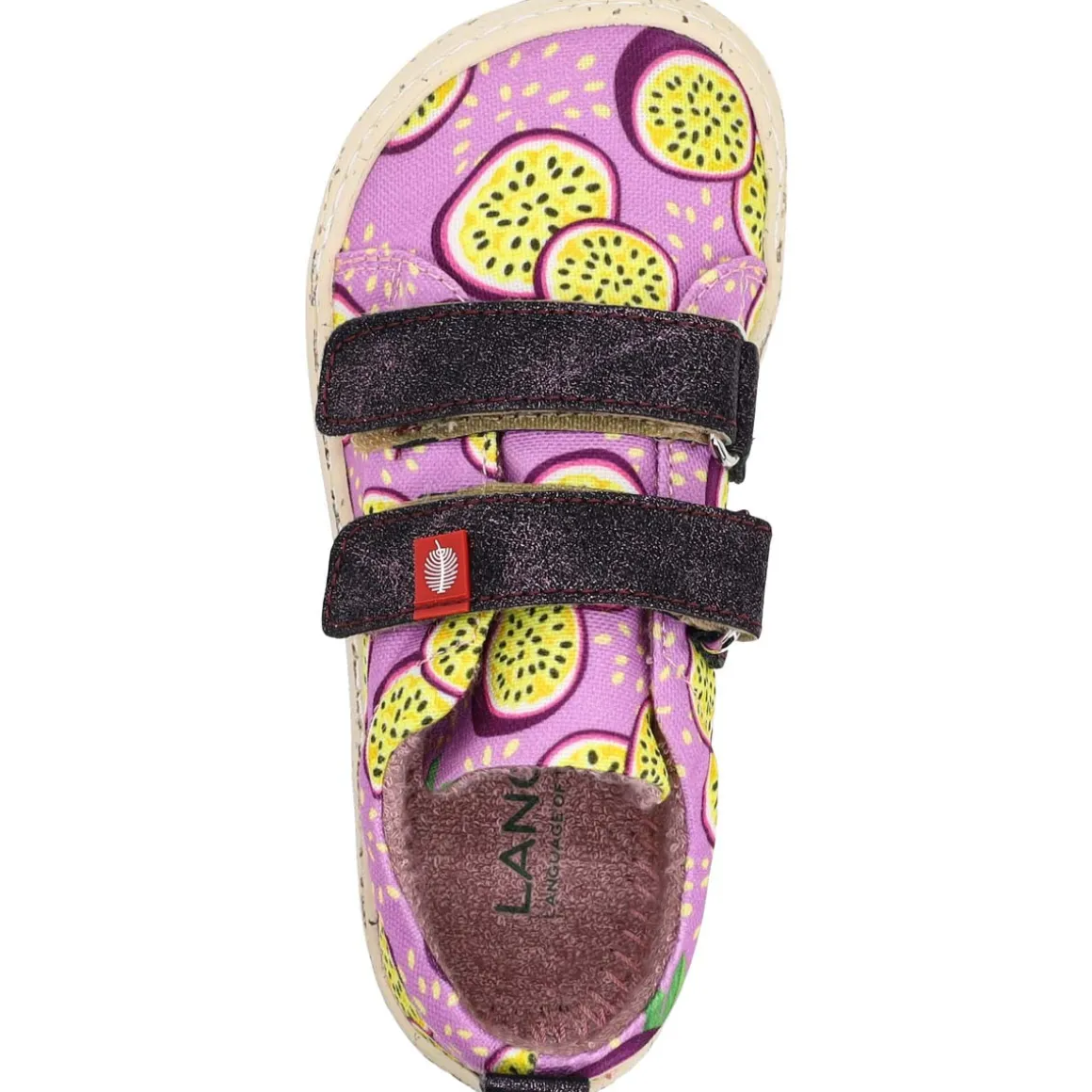 LANG.S Kids ~ Harlequin LowCut Vegan ~ Maracuja