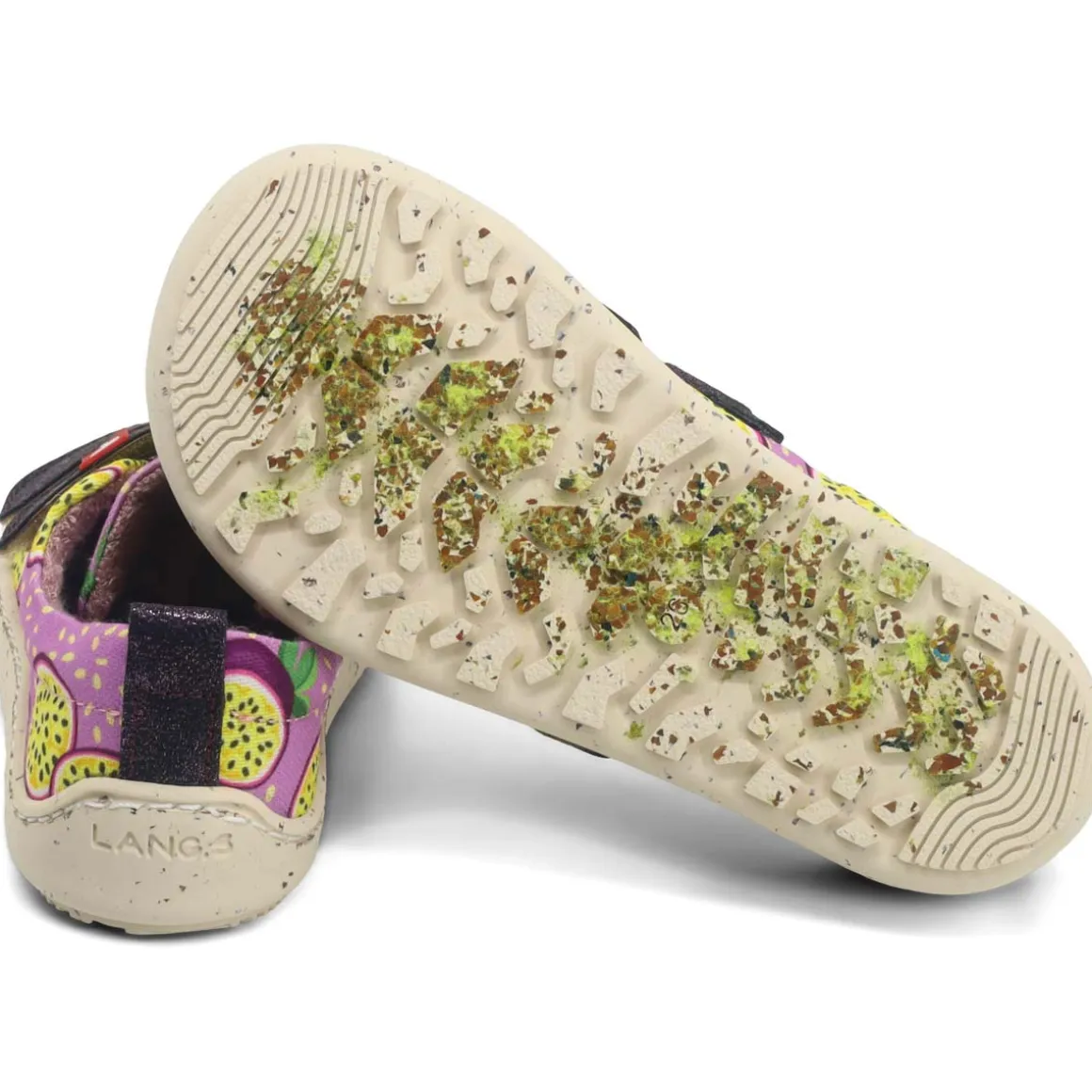 LANG.S Kids ~ Harlequin LowCut Vegan ~ Maracuja