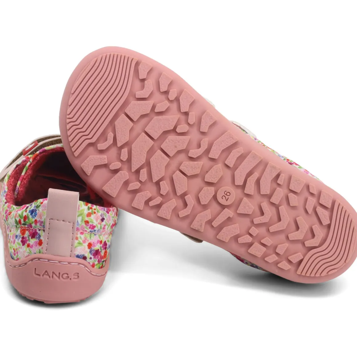 LANG.S Kids ~ Harlequin LowCut Vegan ~ Flora