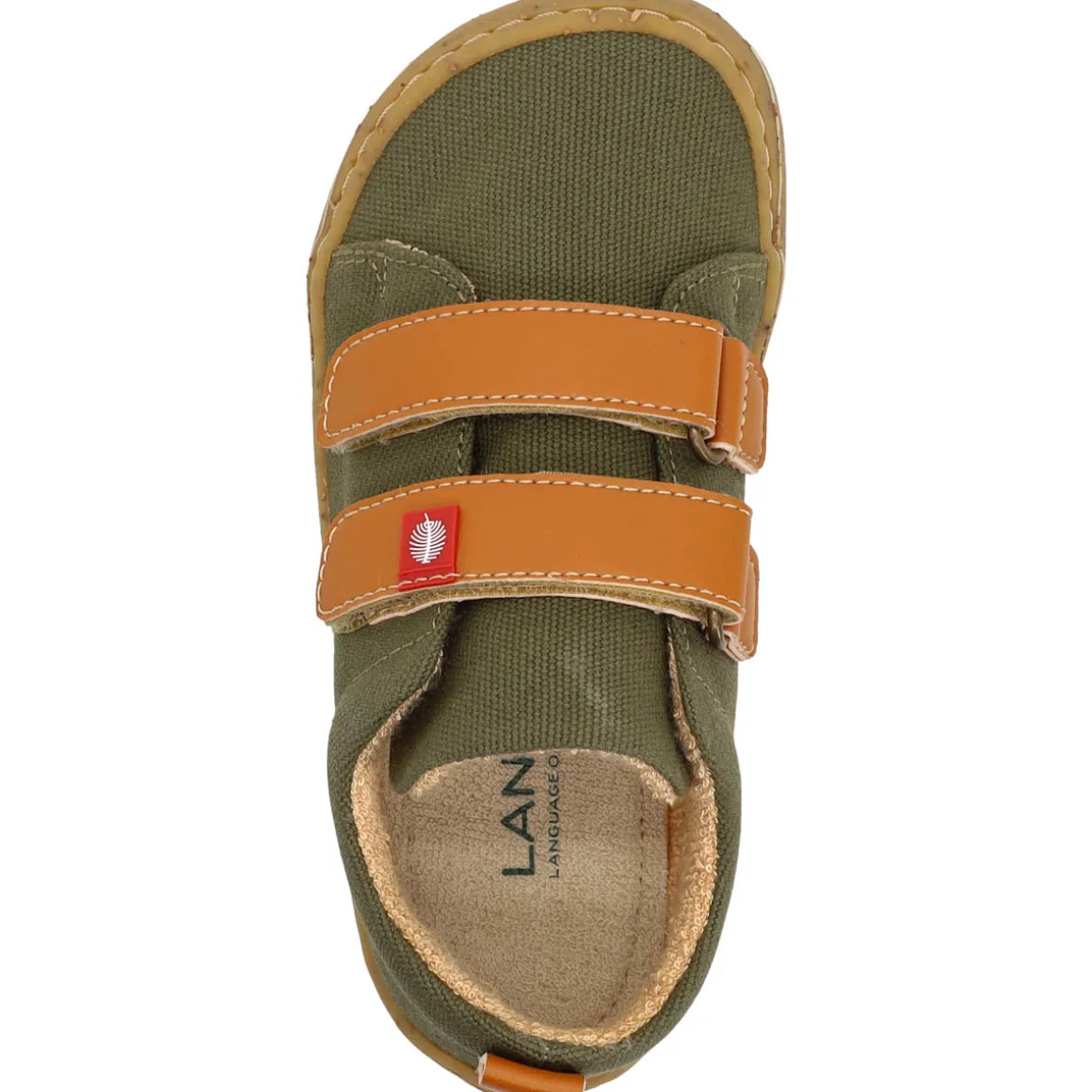 LANG.S Kids ~ Harlequin LowCut Vegan ~ Olive