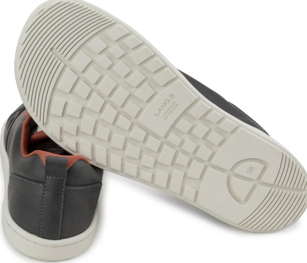 LANG.S ~ Terra LowCut Sneaker Vegan ~ Grey