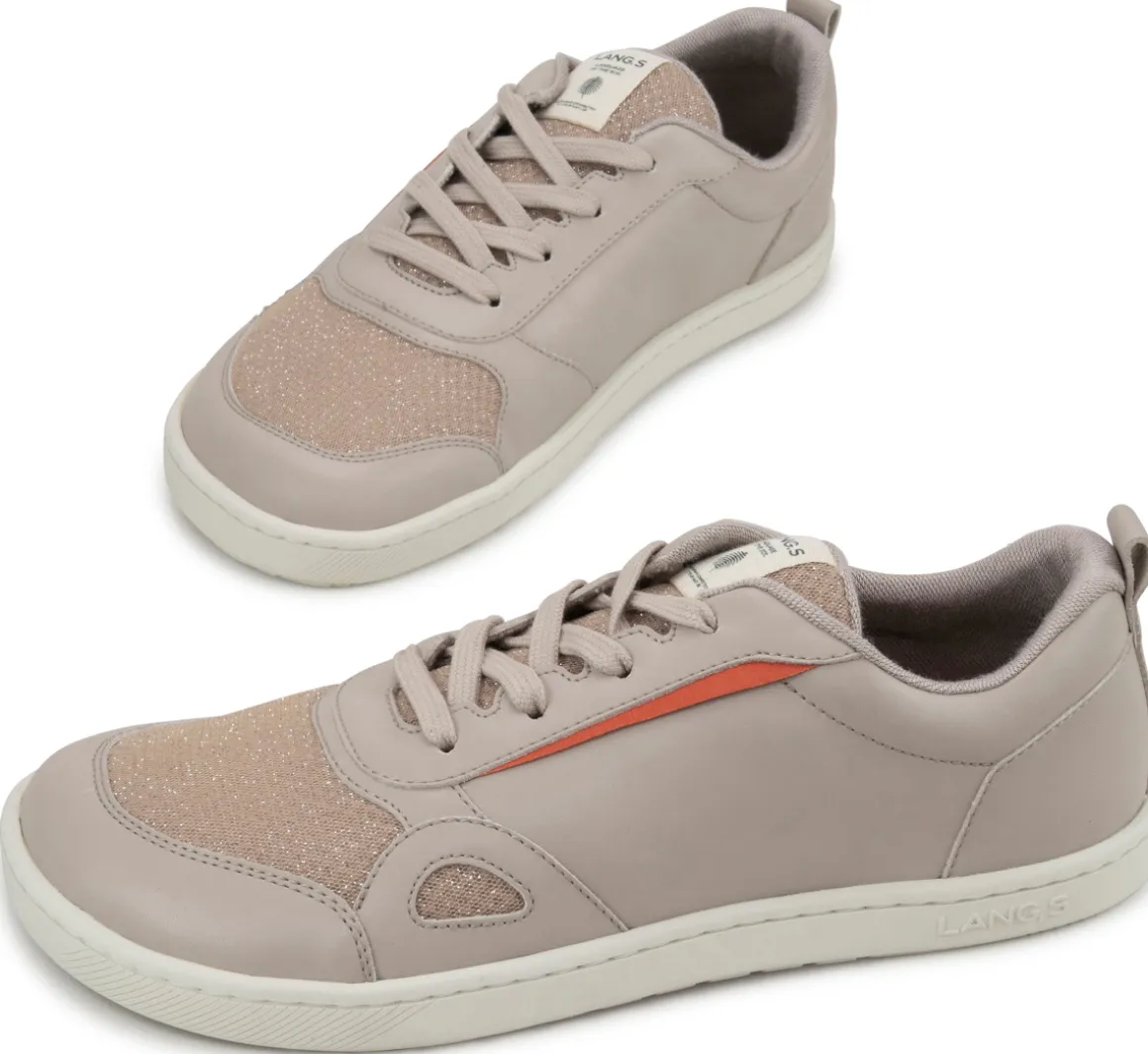 LANG.S ~ Terra LowCut Sneaker Vegan ~ Champagne