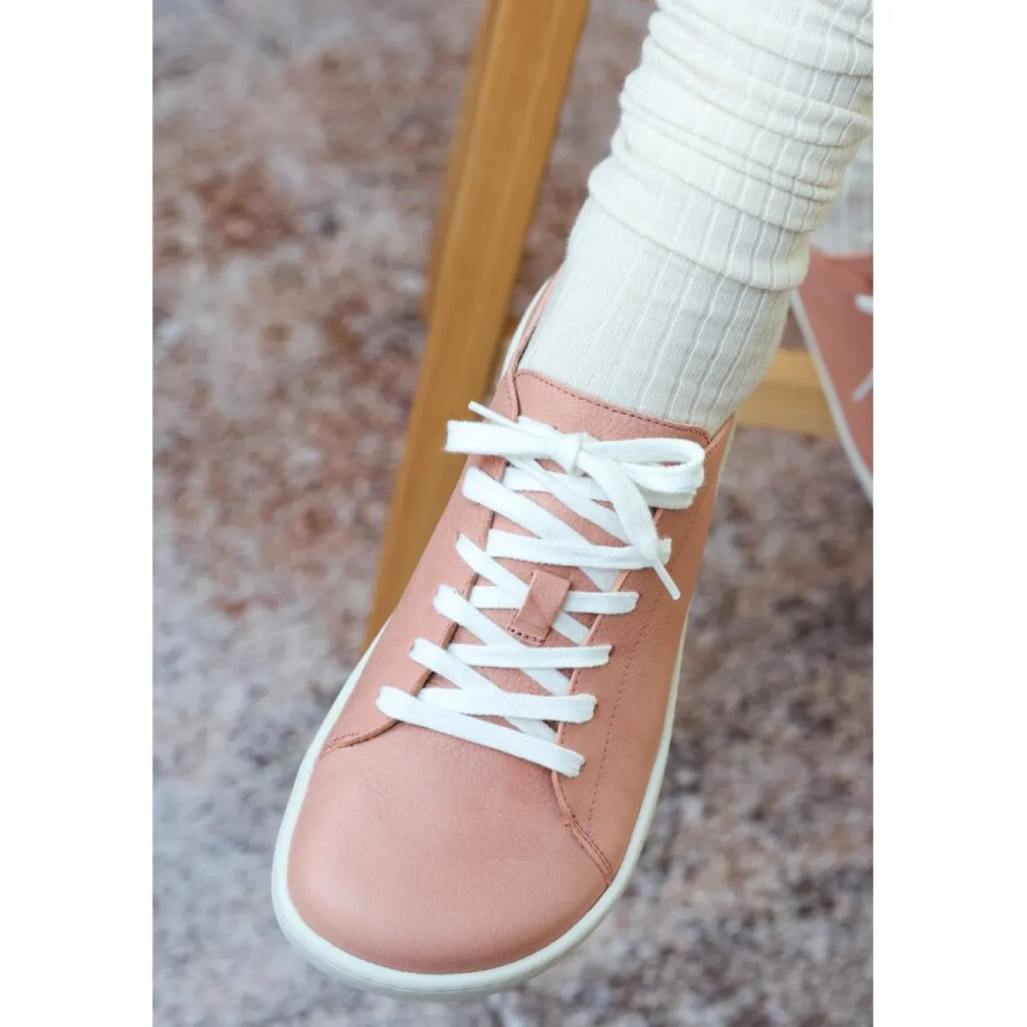 LANG.S ~ Zen LowCut Leder ~ Dusty Pink
