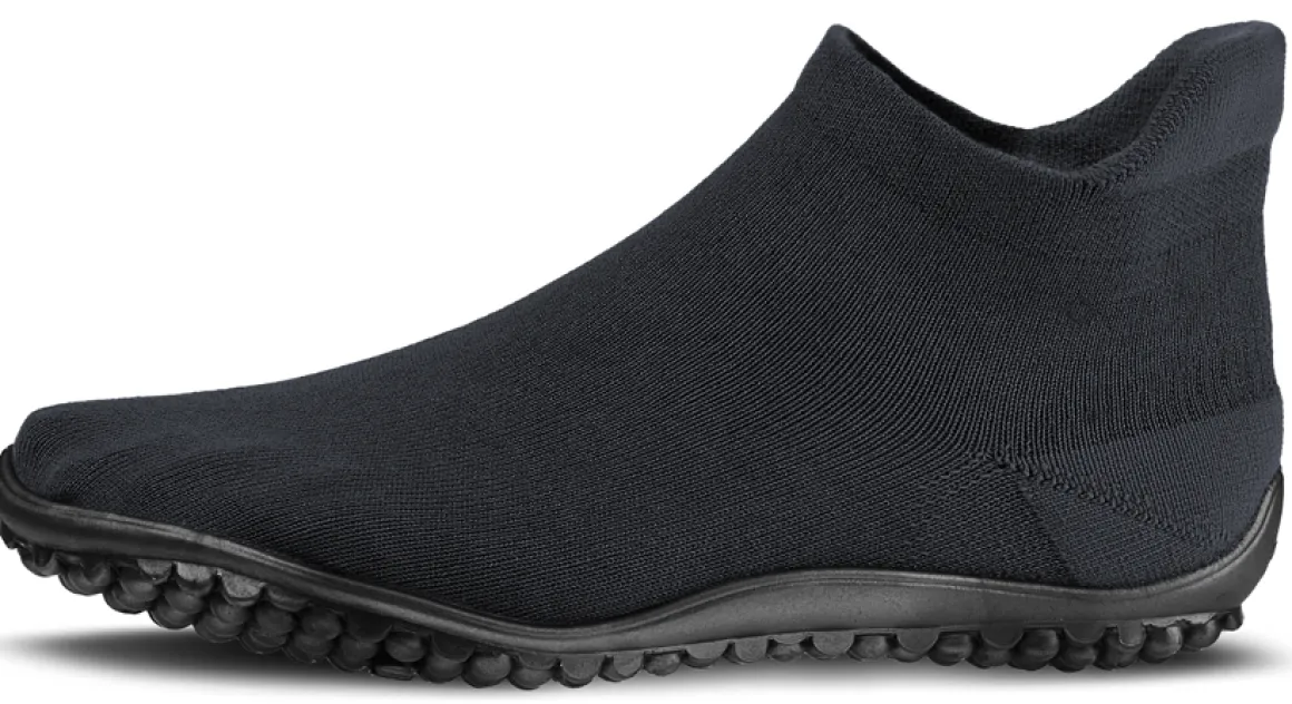 Leguano ~ Sockenschuh Sneaker ~ schwarz