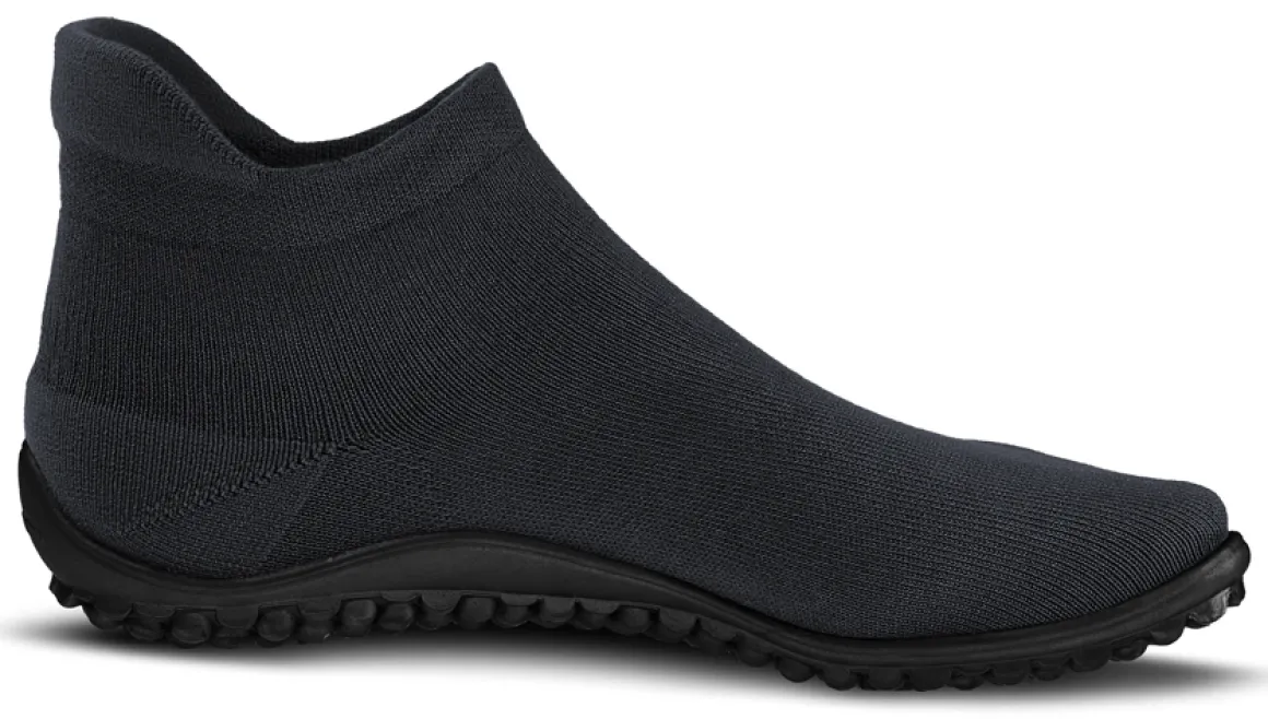 Leguano ~ Sockenschuh Sneaker ~ schwarz